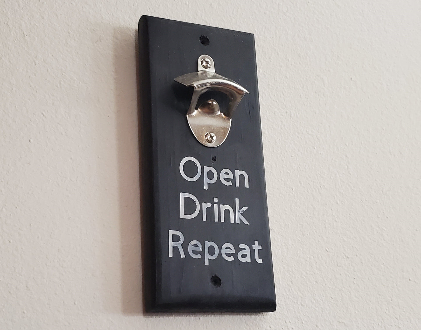 Wall Mounted Magnetic Bottle Opener